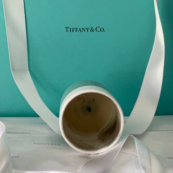 🕯 TIFFANY & CO. BLUE BOX & CANDLE VOTIVE HOLDER & RIBBON 🕯 - Picture 10 of 16